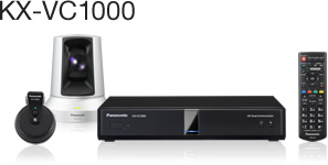 Panasonic松下KX-VC1000CH 全高清視頻會議終端7月上市